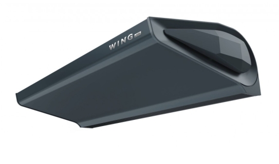 Kurtyna powietrza | WING II E100 AC | elektryczna | 100cm | szara | VTS