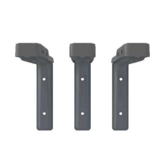 Zestaw uchwytów do kurtyny WING 150/200 | szare | VTS