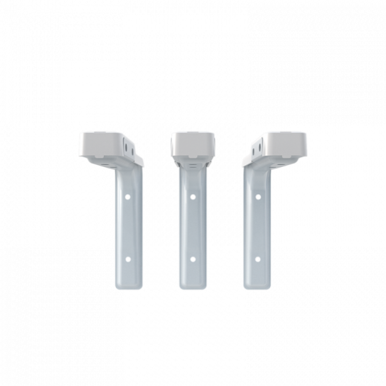 Zestaw uchwytów do kurtyny WING 150/200 | białe | VTS