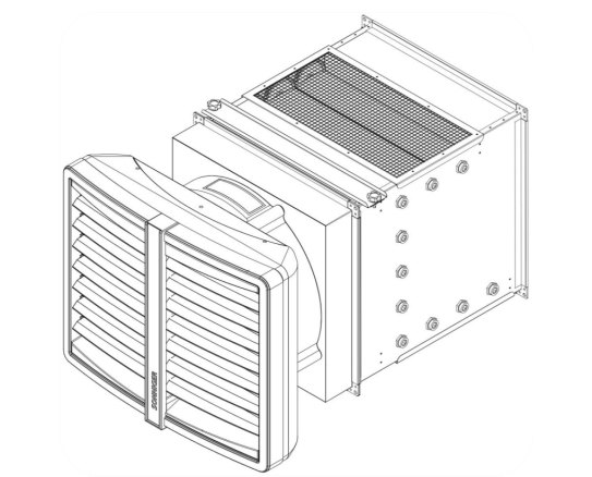 Komora mieszania | HEATER CR MAX | SONNIGER