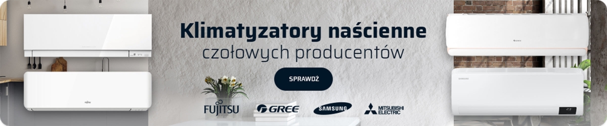 Klimatyzatory naścienne